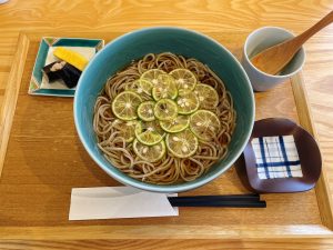 八朔 すだち蕎麦